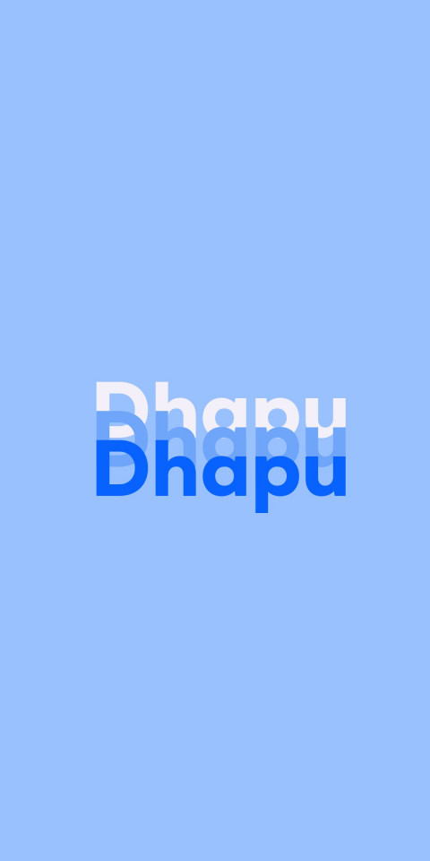 Free photo of Name DP: Dhapu