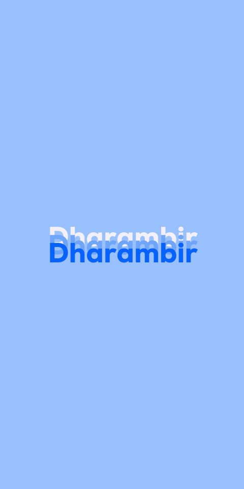 Free photo of Name DP: Dharambir