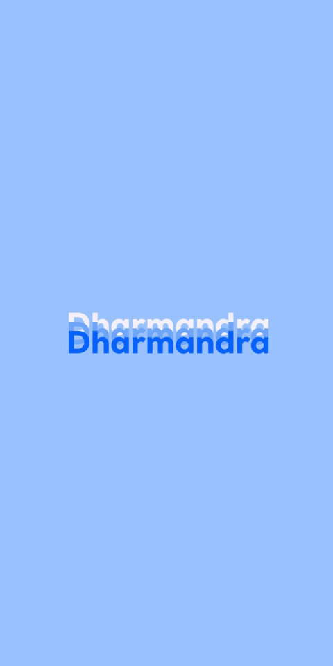 Free photo of Name DP: Dharmandra