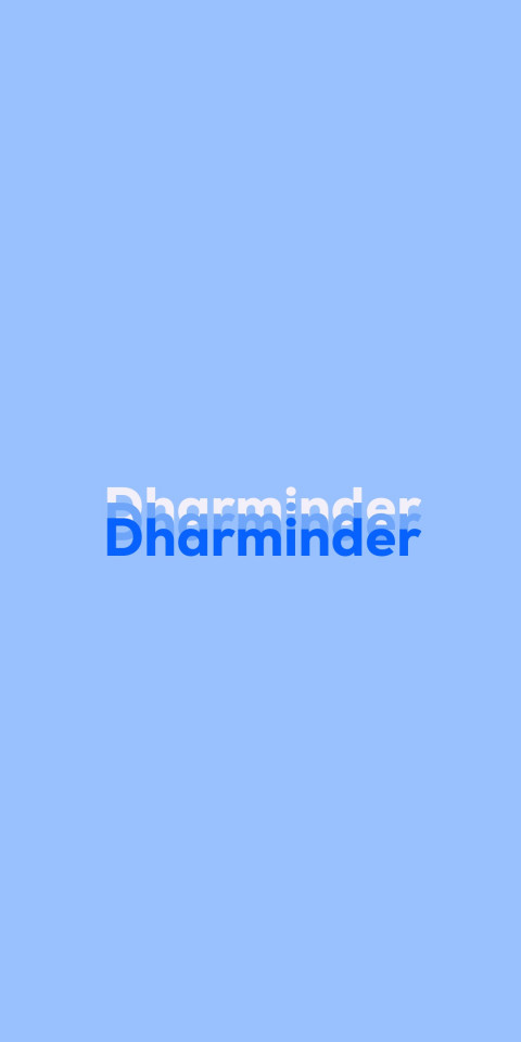 Free photo of Name DP: Dharminder