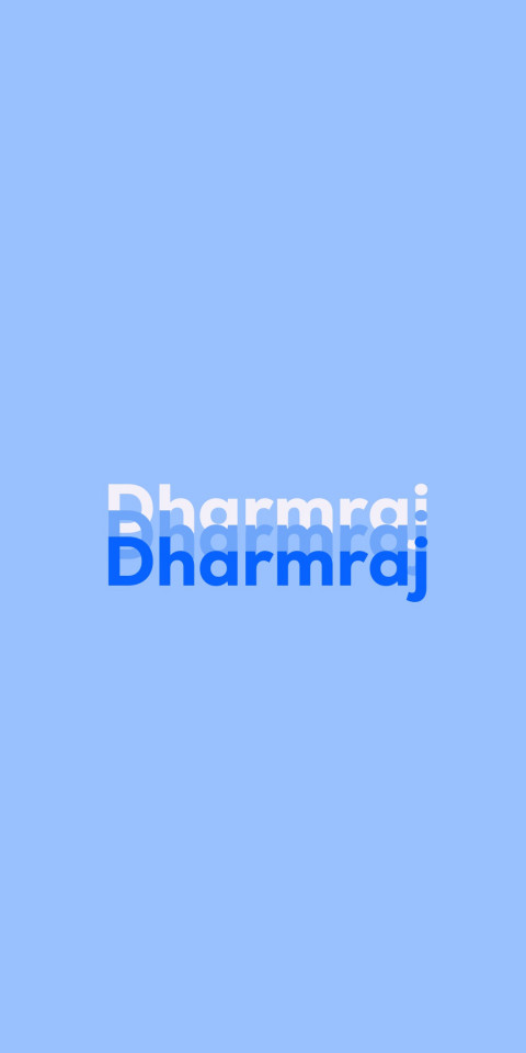 Free photo of Name DP: Dharmraj