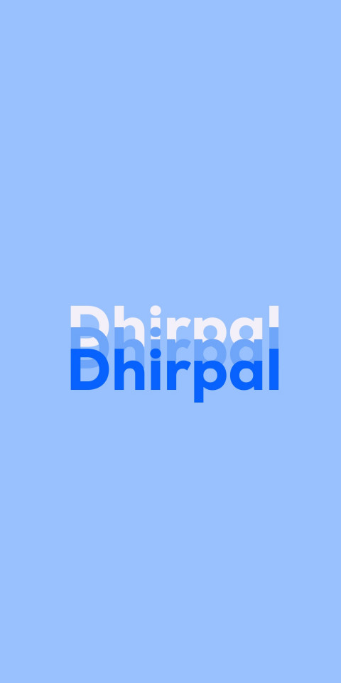 Free photo of Name DP: Dhirpal