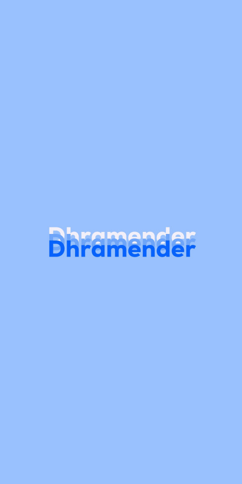 Free photo of Name DP: Dhramender