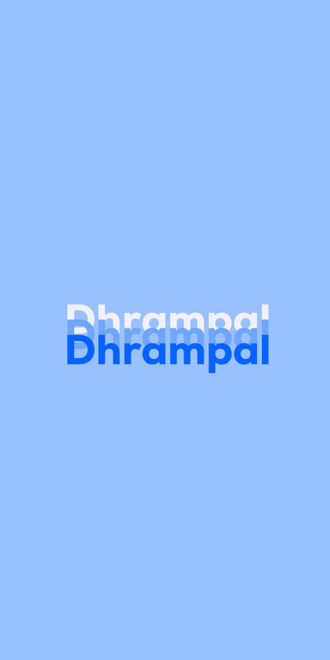 Free photo of Name DP: Dhrampal