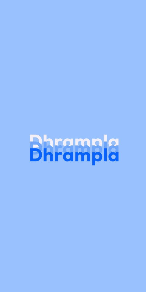 Free photo of Name DP: Dhrampla