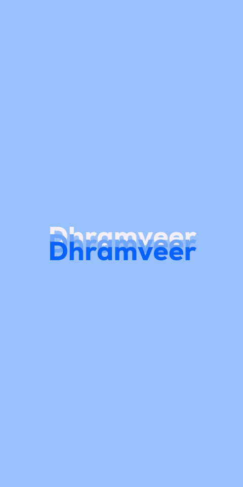 Free photo of Name DP: Dhramveer