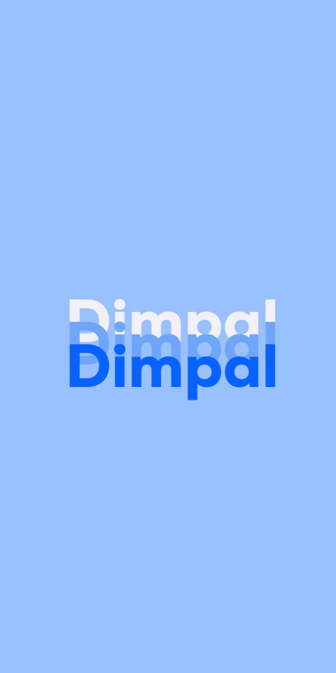 Free photo of Name DP: Dimpal