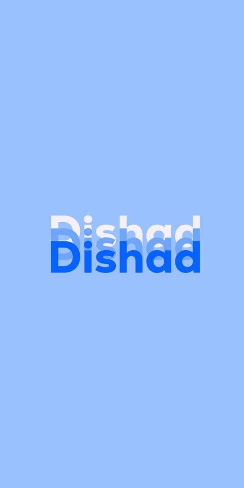 Free photo of Name DP: Dishad