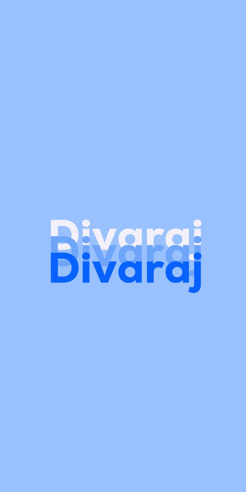 Free photo of Name DP: Divaraj