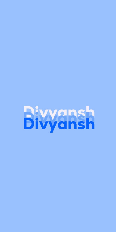 Free photo of Name DP: Divyansh