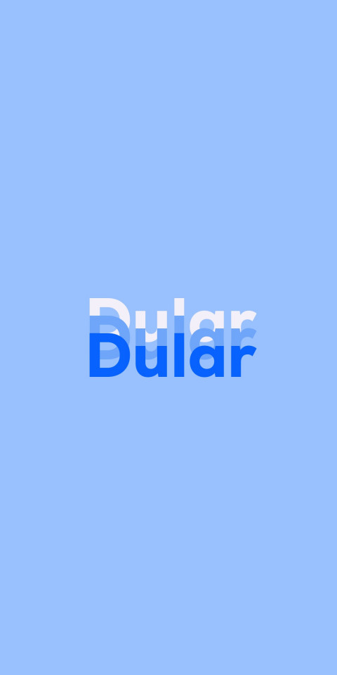 Free photo of Name DP: Dular