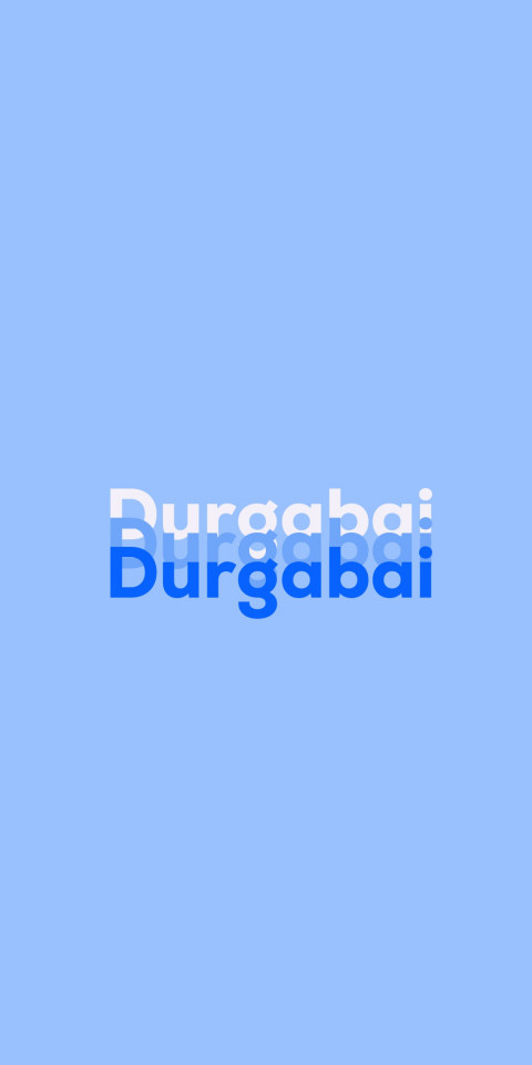 Free photo of Name DP: Durgabai