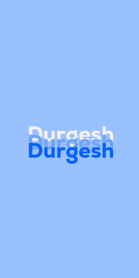 Free photo of Name DP: Durgesh