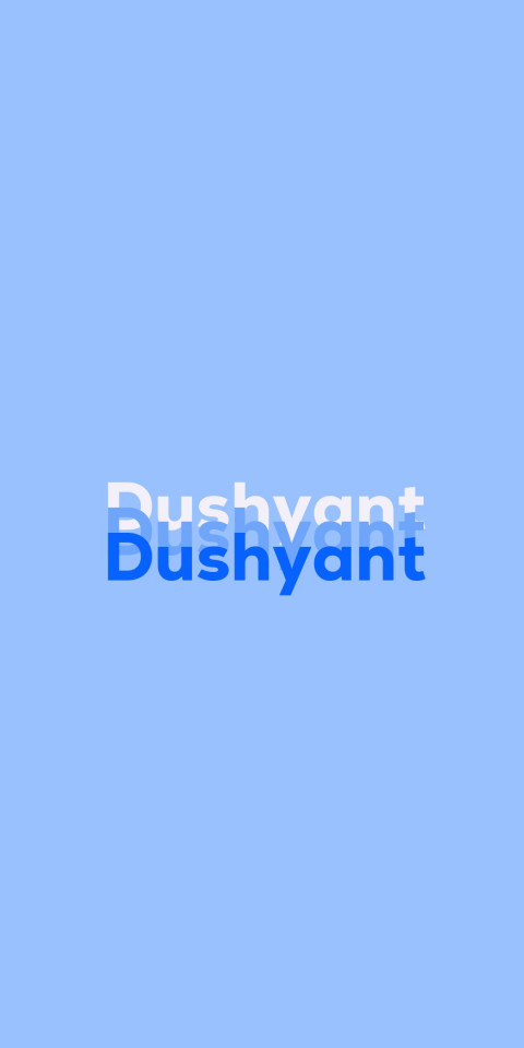 Free photo of Name DP: Dushyant