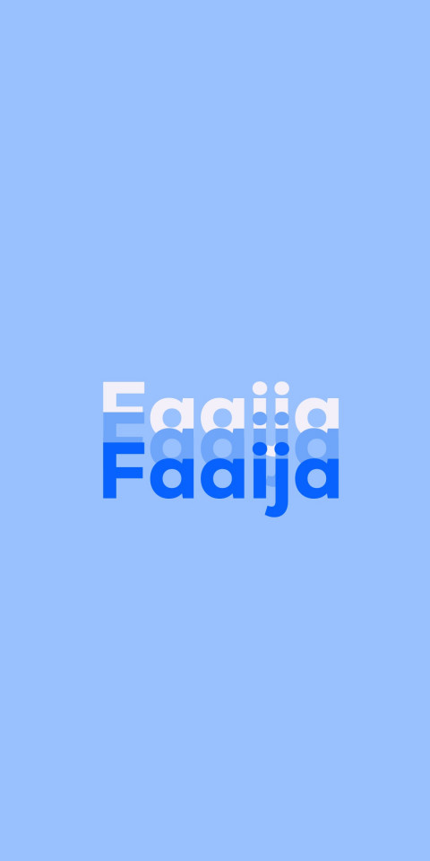 Free photo of Name DP: Faaija