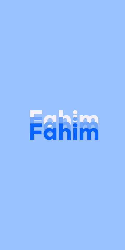 Free photo of Name DP: Fahim