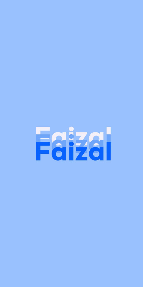Free photo of Name DP: Faizal