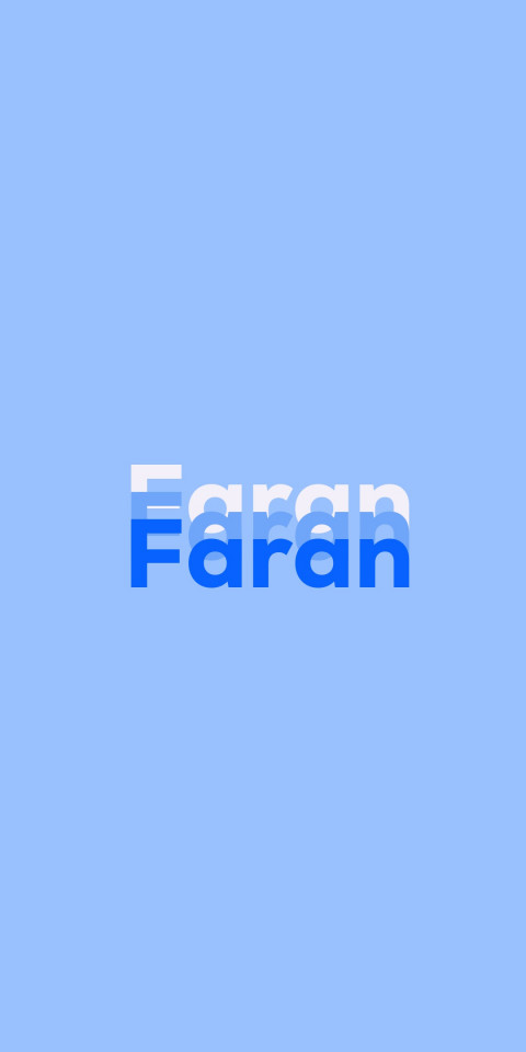 Free photo of Name DP: Faran
