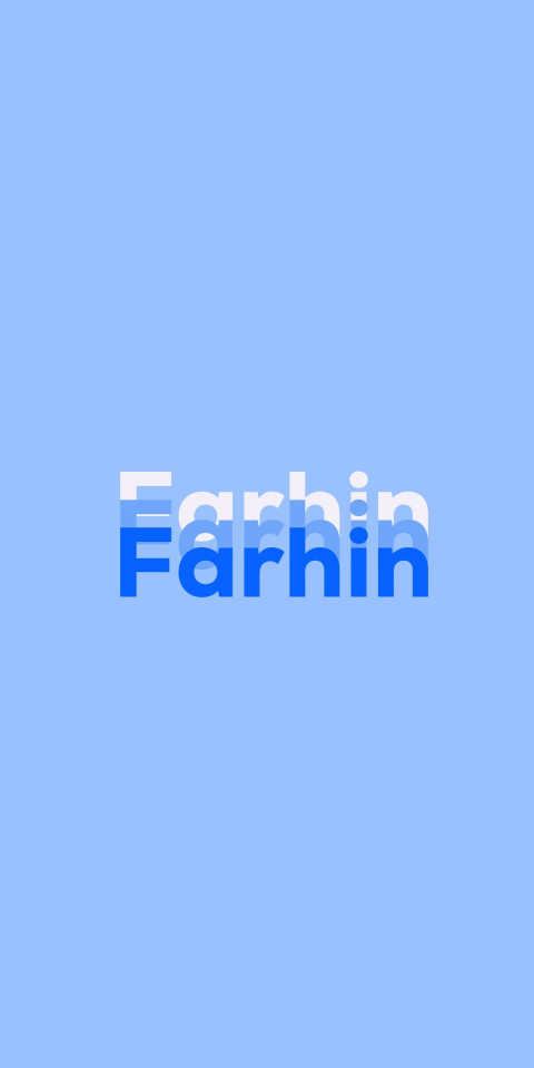 Free photo of Name DP: Farhin