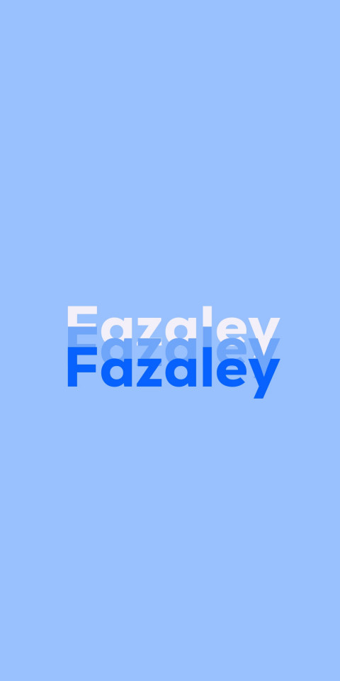 Free photo of Name DP: Fazaley