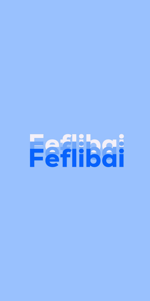 Free photo of Name DP: Feflibai