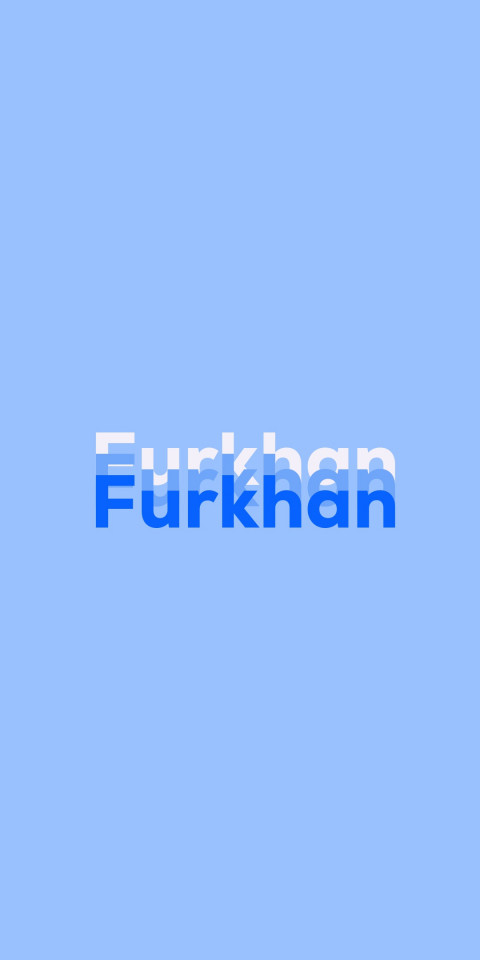 Free photo of Name DP: Furkhan