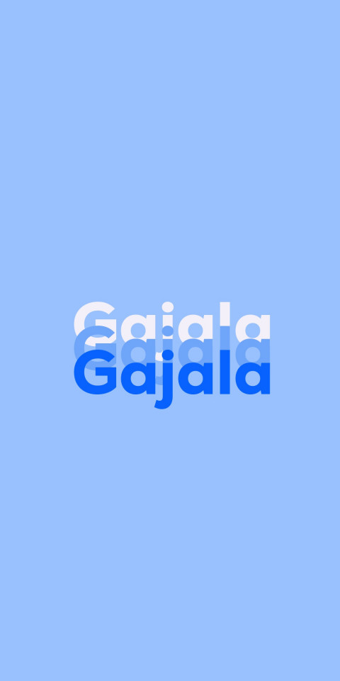 Free photo of Name DP: Gajala