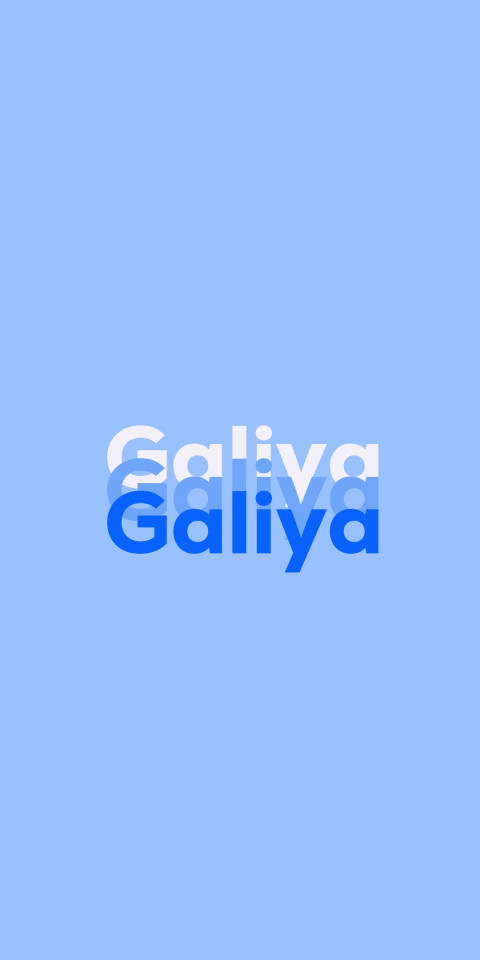 Free photo of Name DP: Galiya