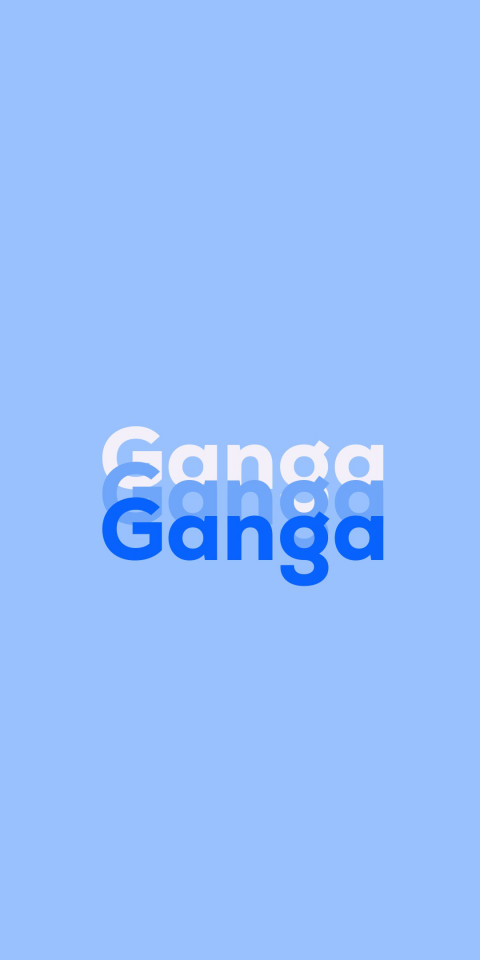 Free photo of Name DP: Ganga