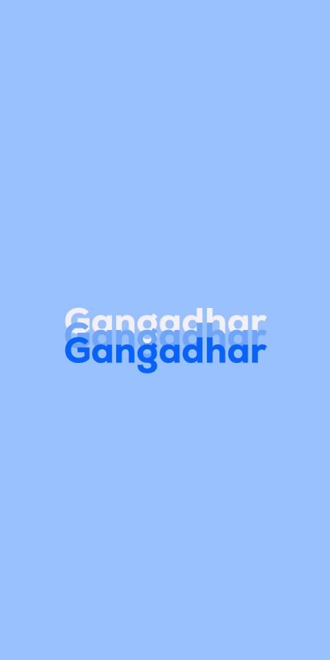 Free photo of Name DP: Gangadhar