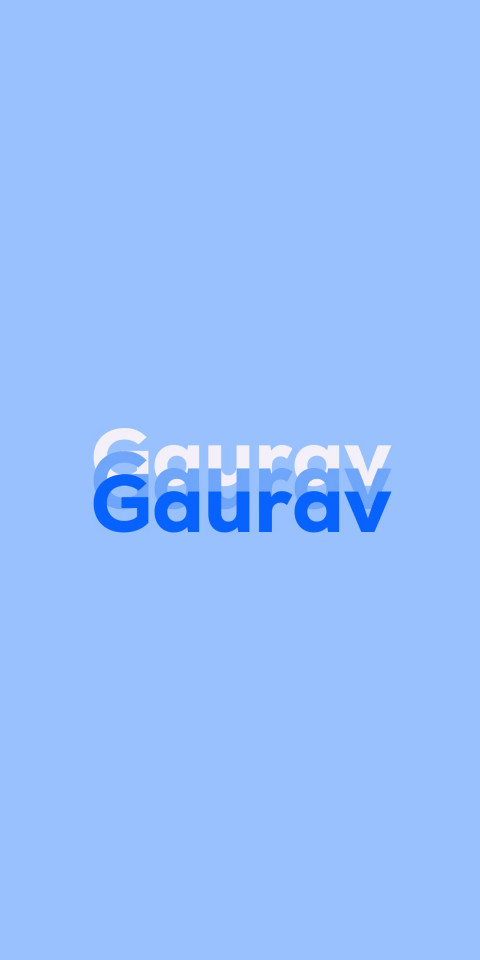 Free photo of Name DP: Gaurav