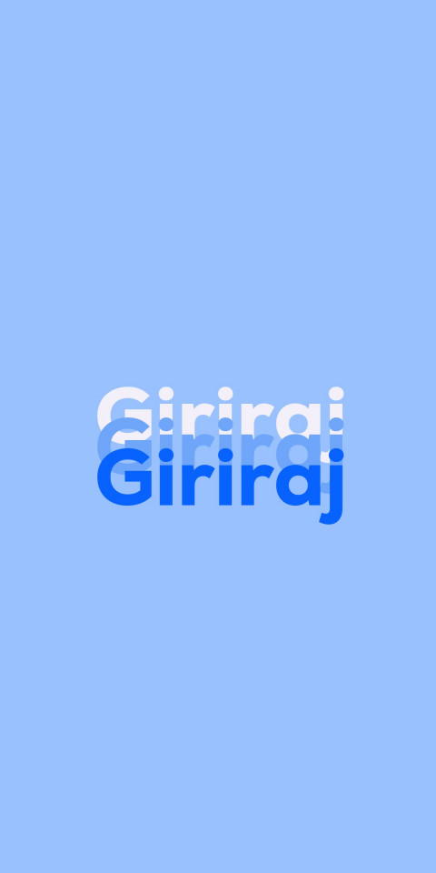 Free photo of Name DP: Giriraj