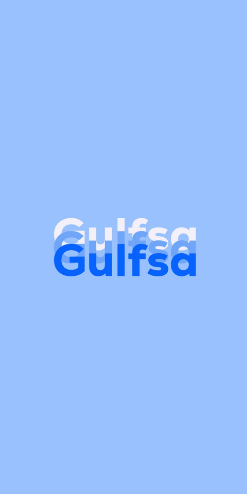 Free photo of Name DP: Gulfsa