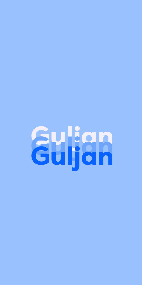 Free photo of Name DP: Guljan