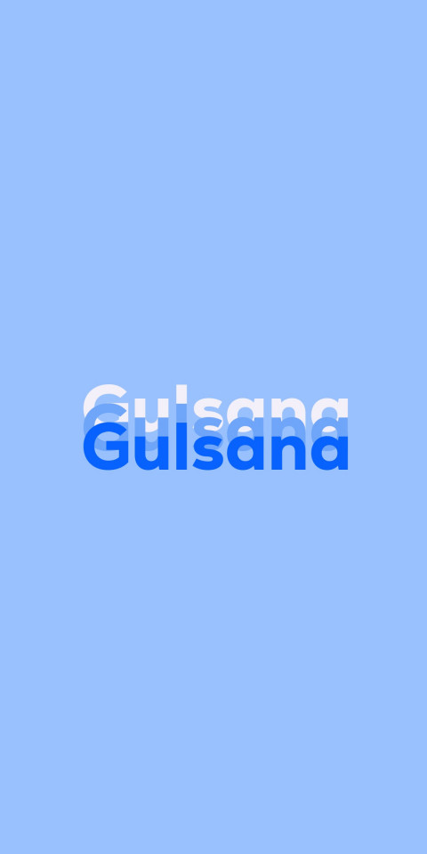 Free photo of Name DP: Gulsana