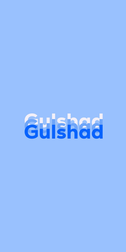 Free photo of Name DP: Gulshad