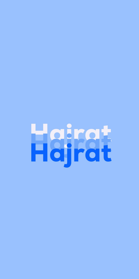 Free photo of Name DP: Hajrat