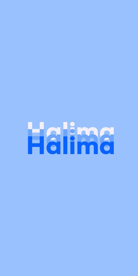 Free photo of Name DP: Halima