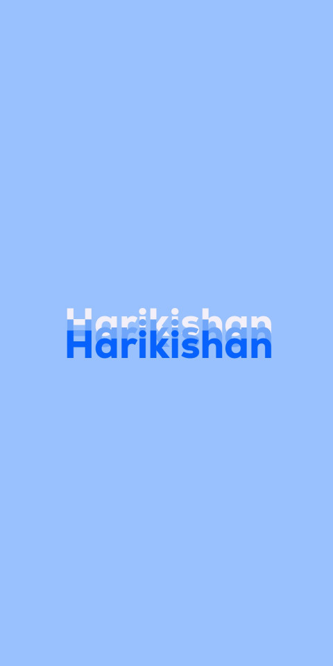 Free photo of Name DP: Harikishan