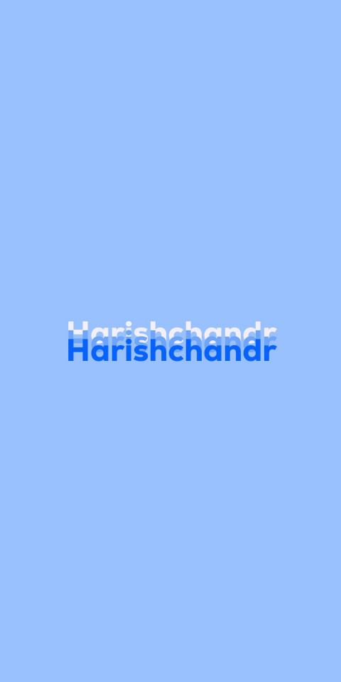 Free photo of Name DP: Harishchandr