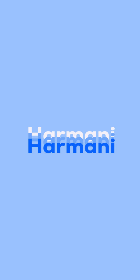 Free photo of Name DP: Harmani