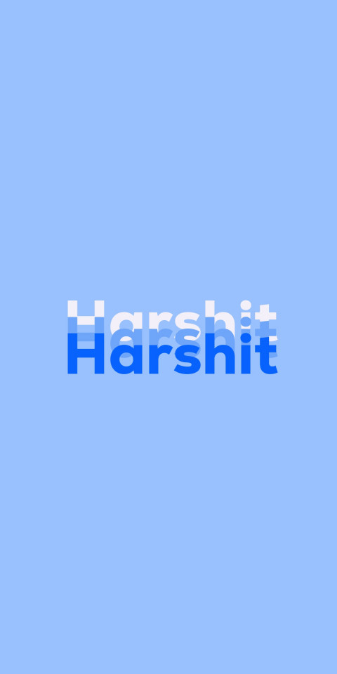 Free photo of Name DP: Harshit