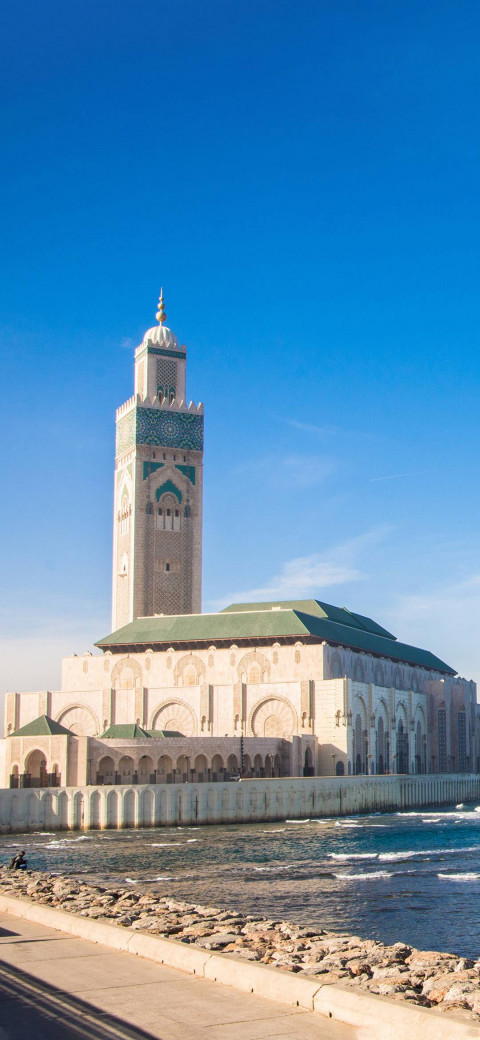 Free photo of Hassan II Mosque Wallpaper #050