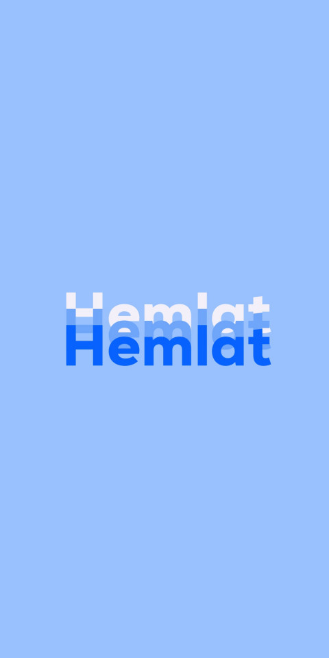 Free photo of Name DP: Hemlat