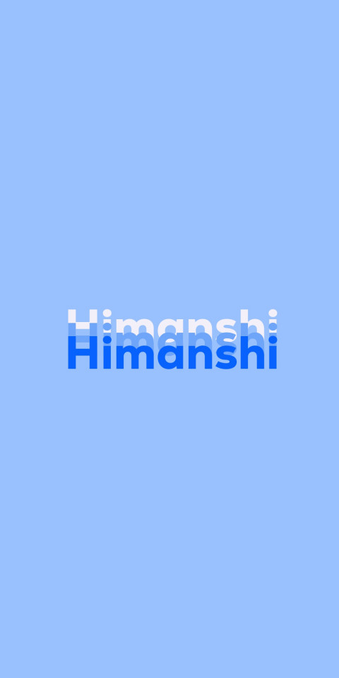 Free photo of Name DP: Himanshi