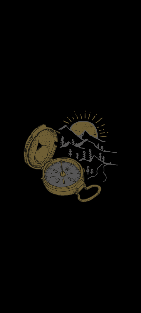 Free photo of Illustrations Amoled Wallpaper with Analog watch, Pocket watch & Watch