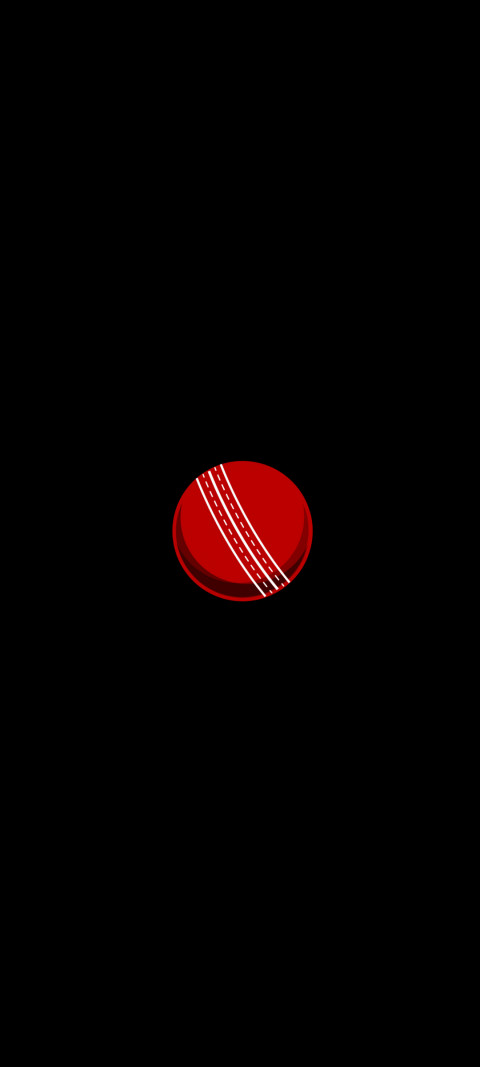 Free photo of Illustrations Amoled Wallpaper with Red, Logo & Ball