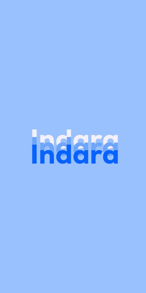 Free photo of Name DP: Indara