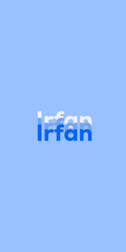 Free photo of Name DP: Irfan