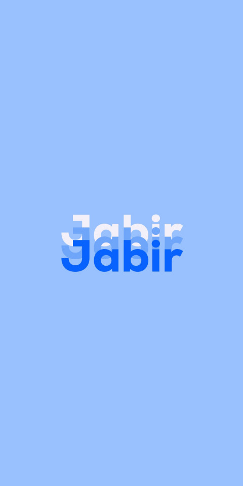 Free photo of Name DP: Jabir